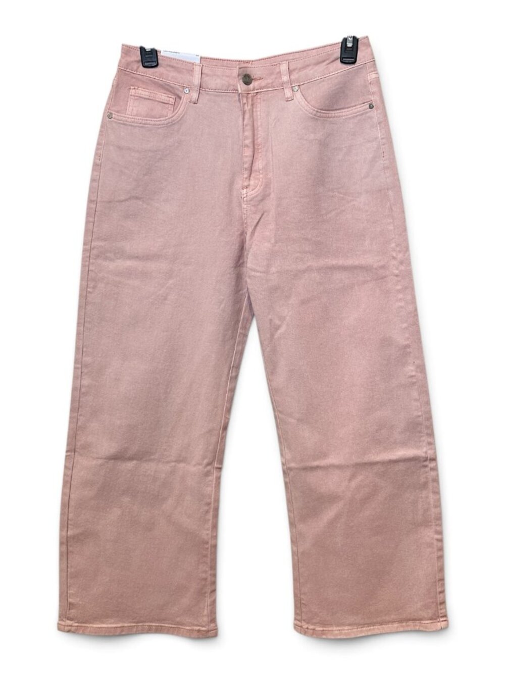 NWT Bayeas Mid Rise Barrel Pants Perfect Stretch Women's 29 Peachy Pink Jeans